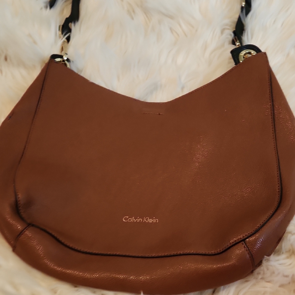 Calvin Klein Collection Brown Crossbody Bag
